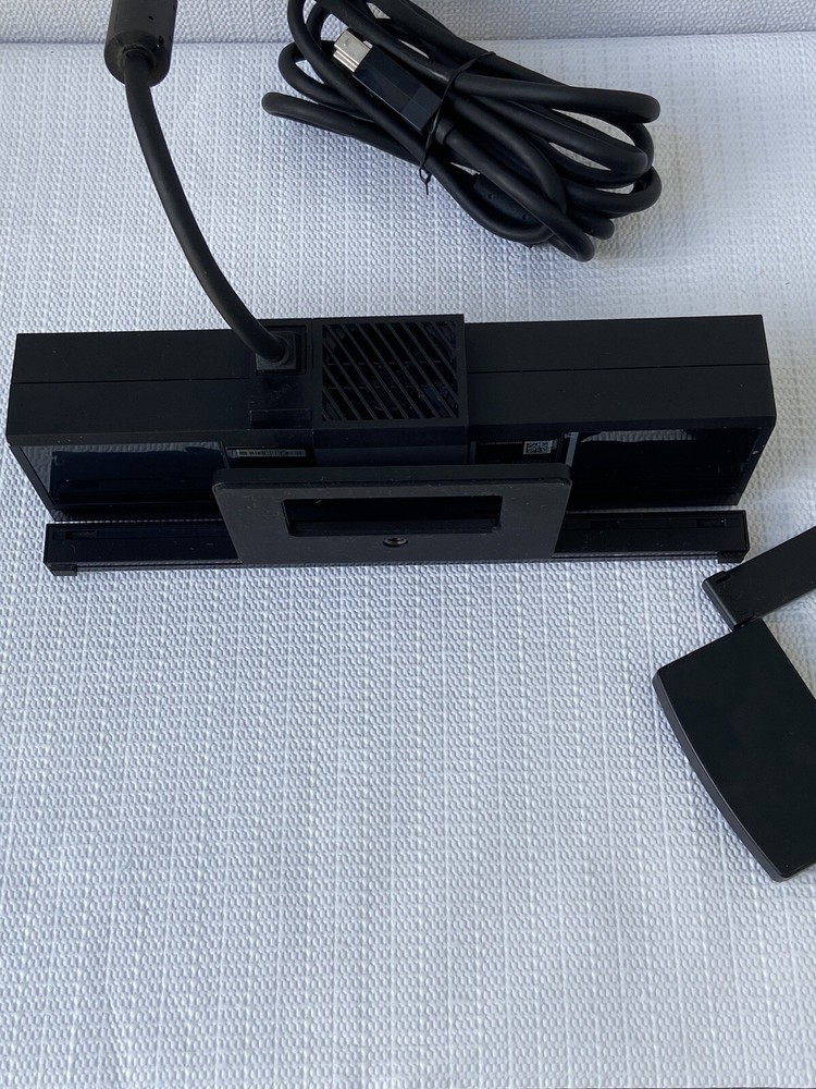 Microsoft Xbox One Black Kinect Sensor - Model 1520 + Clip TV Stand Bundle