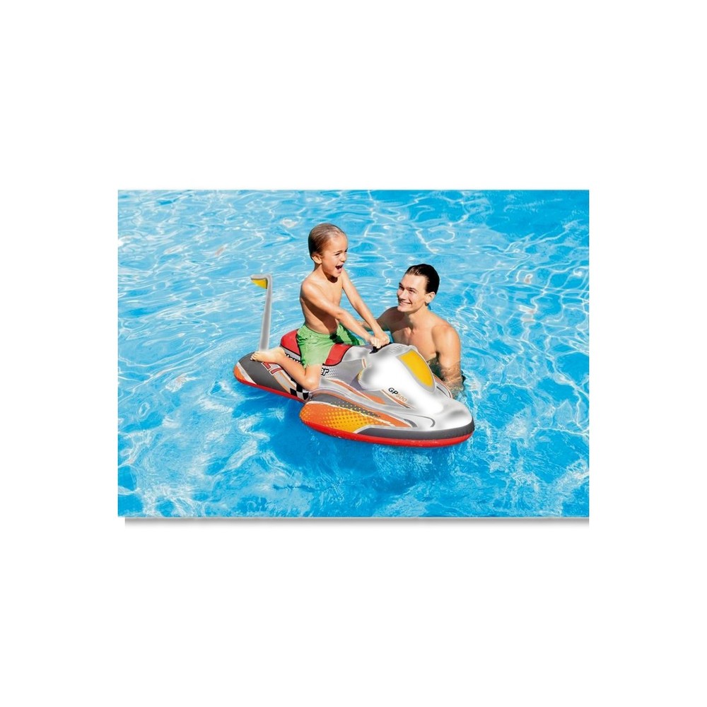 INTEX Inflatable Pool Float Wave Rider Multicolor Vinyl 57520EP