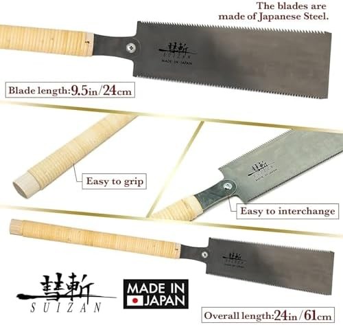 Replacement Blade for Double Edge Ryoba Saw