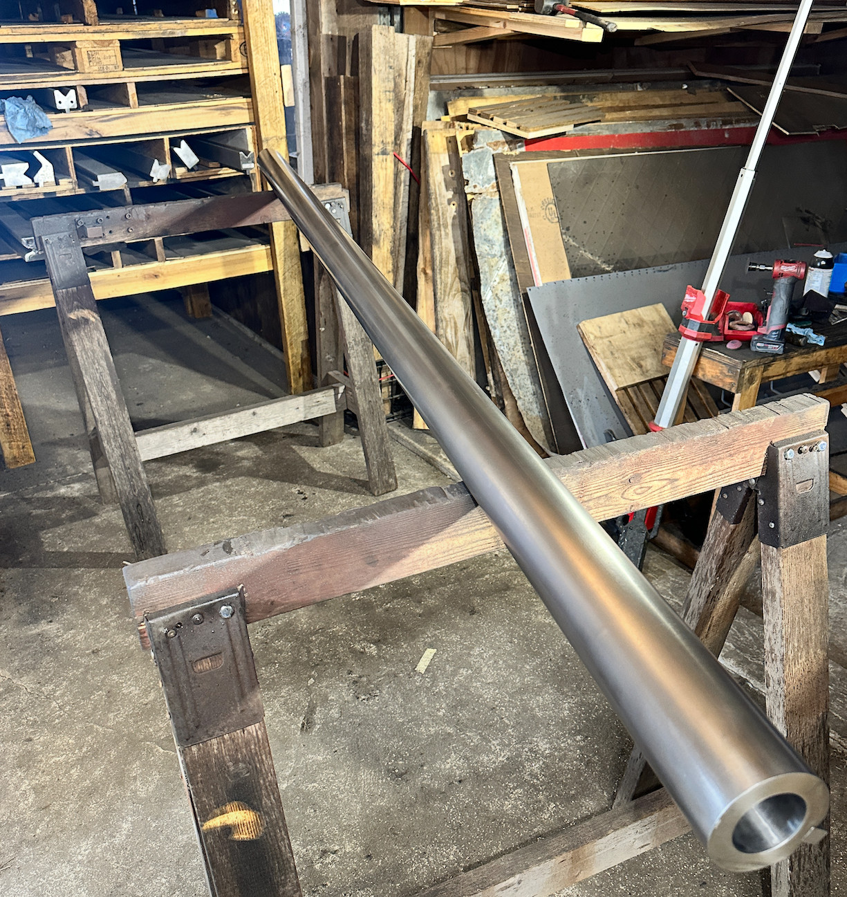 Press Brake Radius Top Punch 36" Long, 3-1/4" Diameter