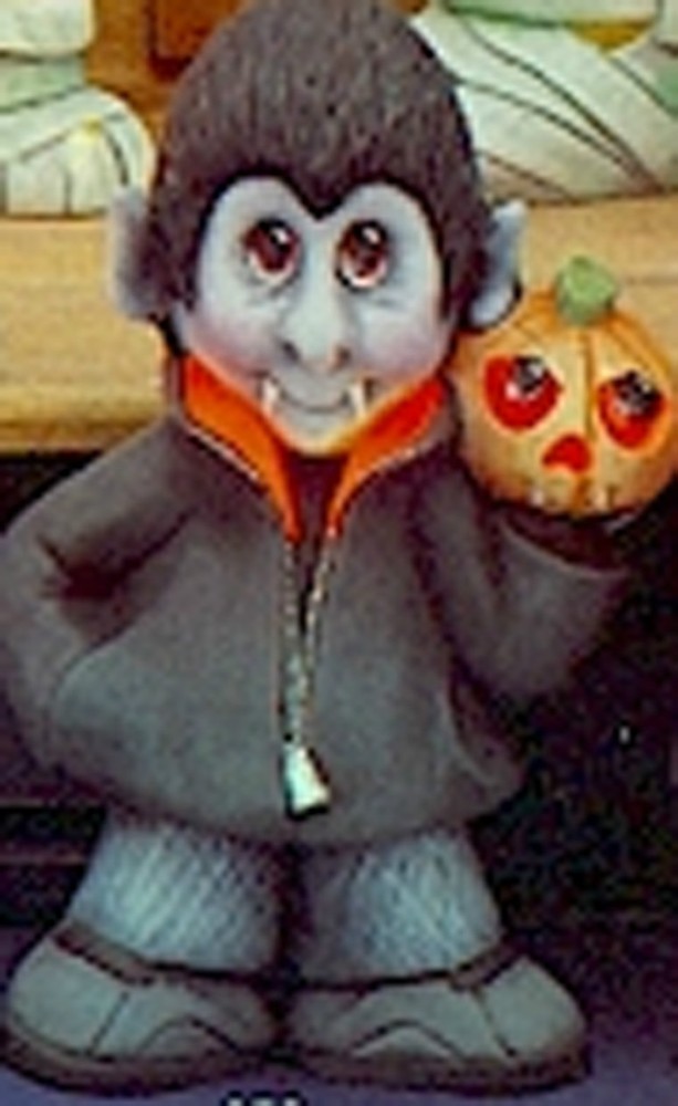 Ceramic Ready to Paint Punkie Drac-comes with Light