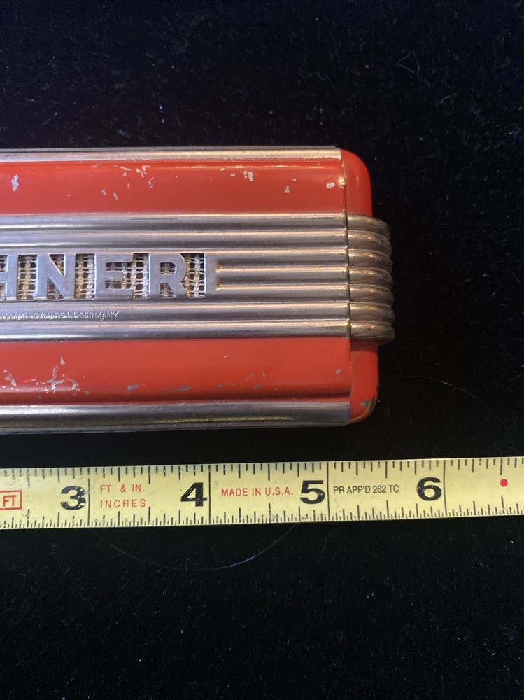Early Art Deco Hohner Harmonica G&C