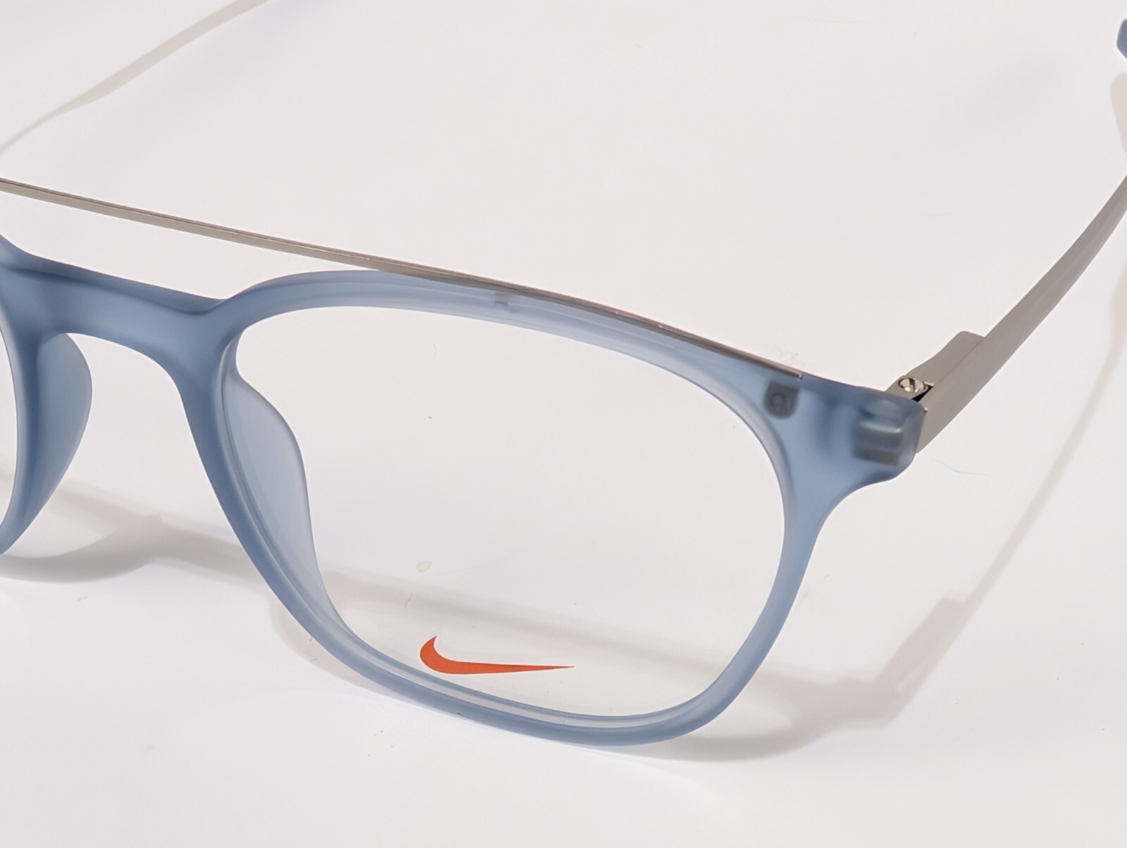 Nike Eyeglasses Frames 7281 401 Matte Ocean Fog 50-20-145 Aviator Full Frame