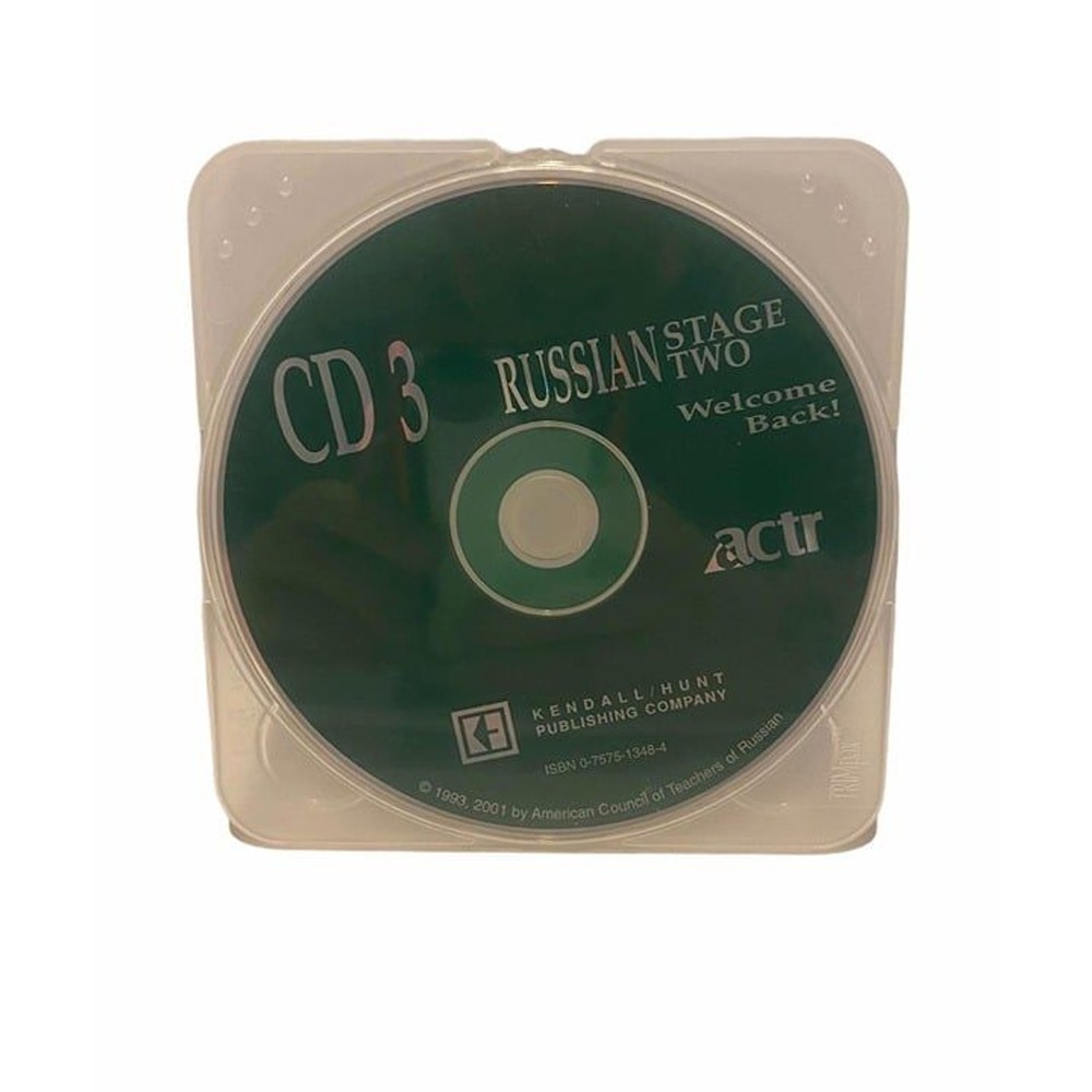 Russian Stage 2 Language Learning Course by Kendall-Hunt Publishing CD