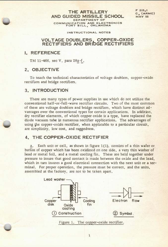208 Page 1955 TM 11-466 Reference Instructional Notes Missile School on Data CD