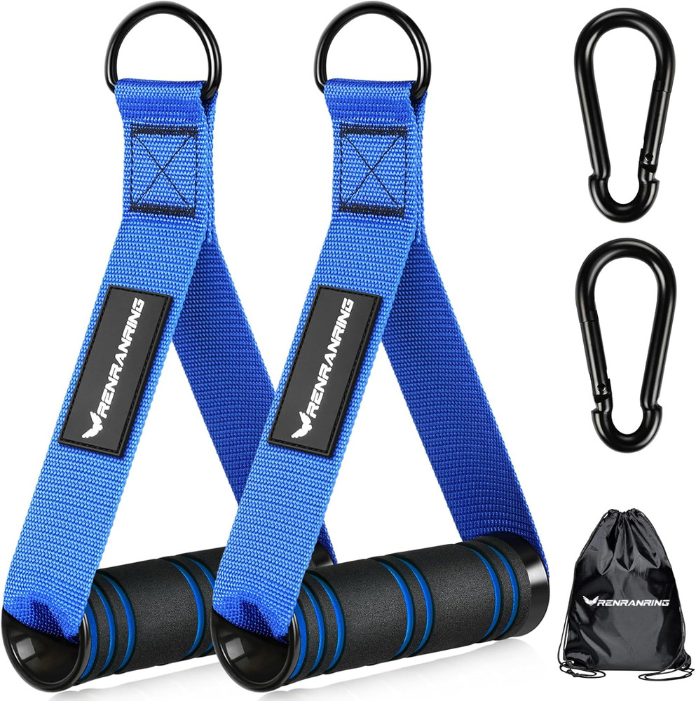 Gym Exercise Handles, Replacement Handle Attachments for Cable Machi