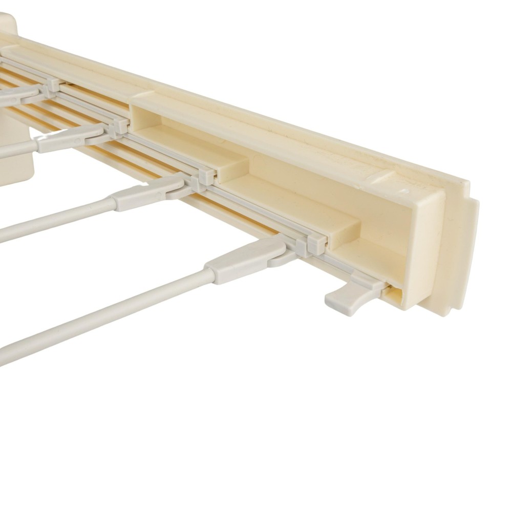 Household Essentials Wall Mount Telescoping Drying Rack, Compact