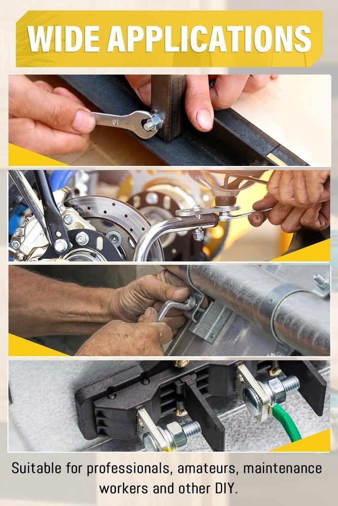 Caianwin 100Pcs #10-24 Nylon Insert Hex Lock Nuts A2 304 #10-24, Silver