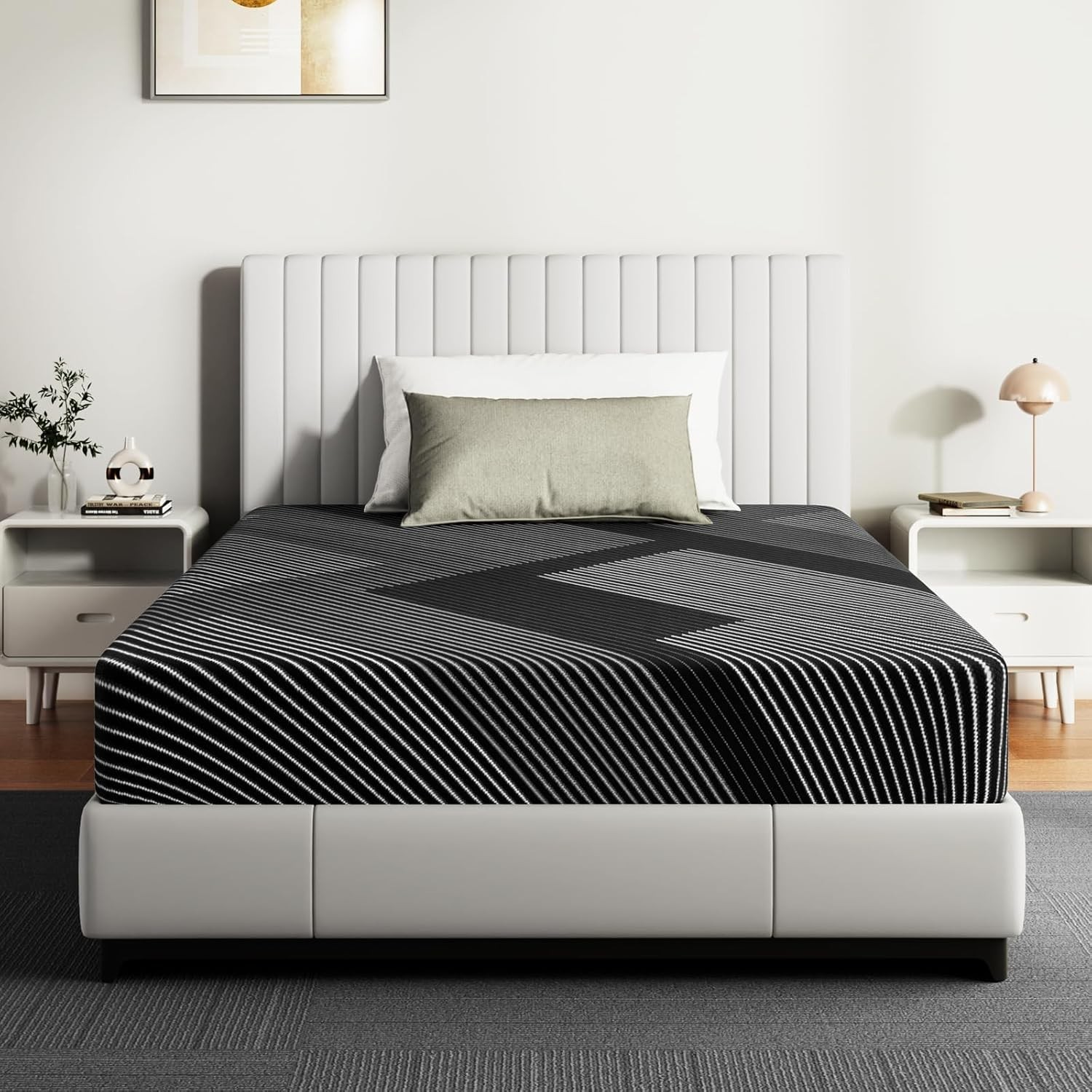 6" 8" 10" 12" 14" Cooling Gel Memory Foam Twin Full Queen King Mattress in a Box