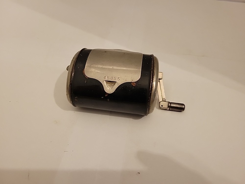 Twinplex Vintage Razor Blade Stropper   Black Old Razor Blade Sharpener