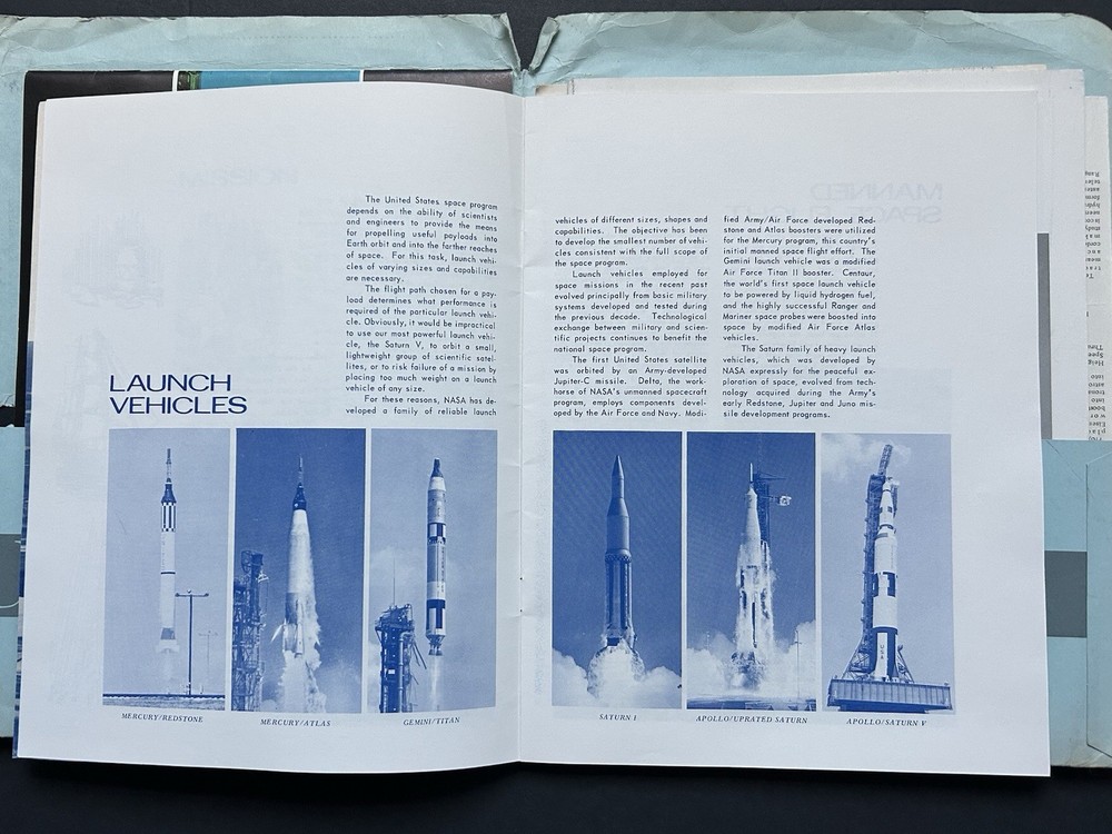 1966-1967 U.S. Air Force Systems Command Press Information Kit Folder Lot