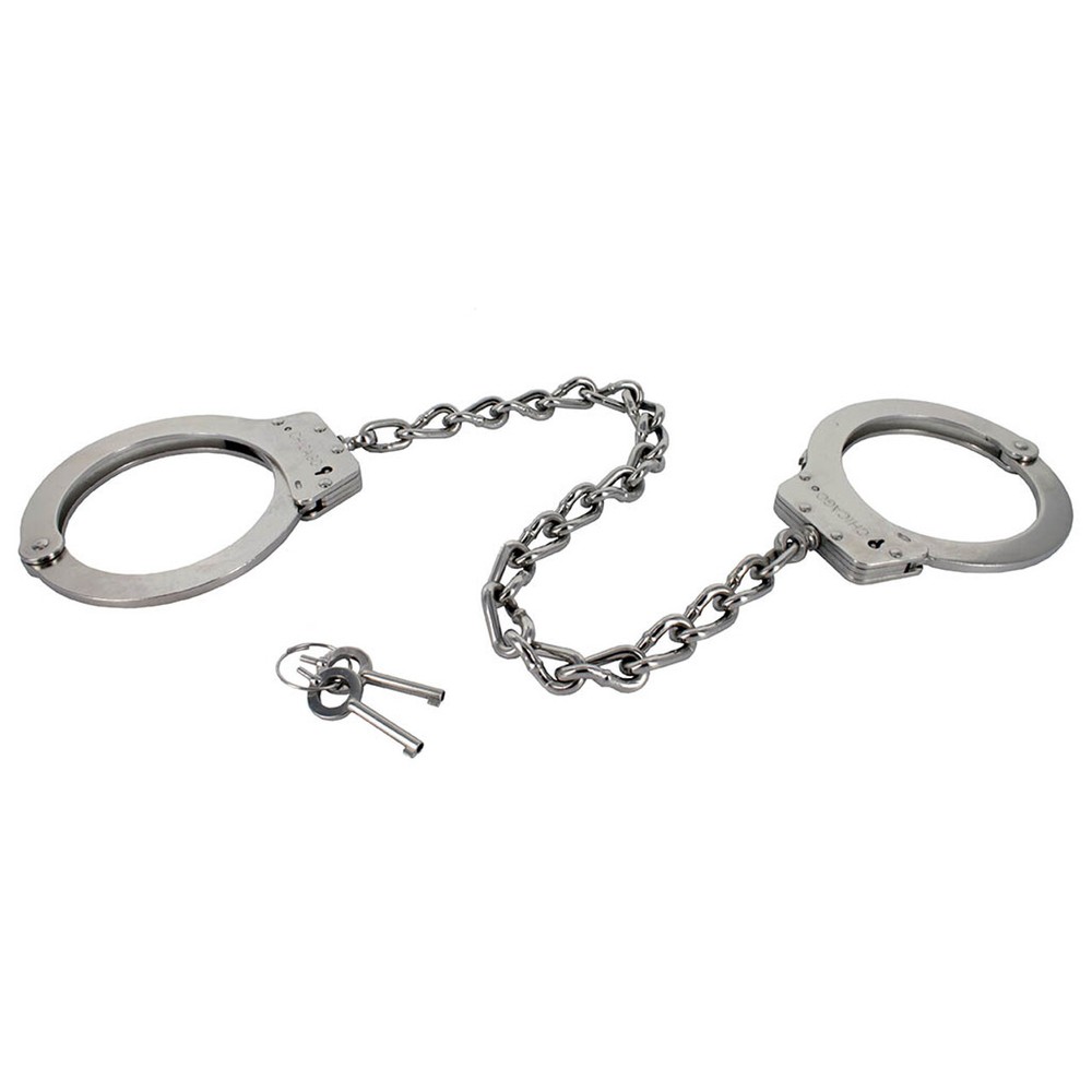 Double Lock Heavy Duty Leg Irons – Maximum Security & Durability - 2 Keys