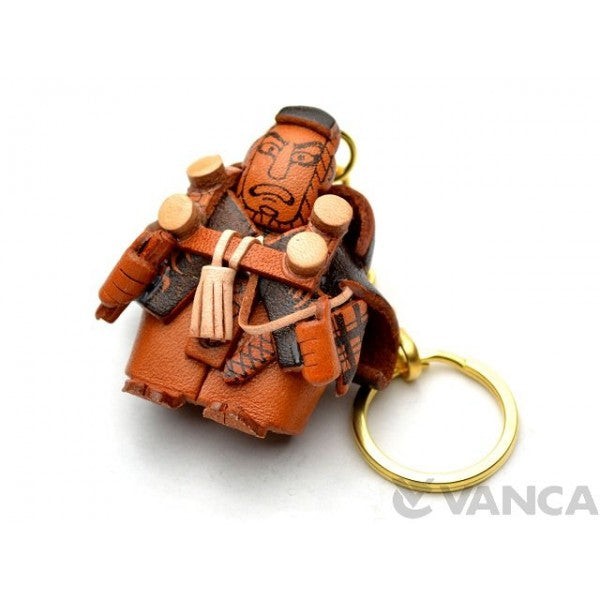 Kabuki Leather Keychain(L)