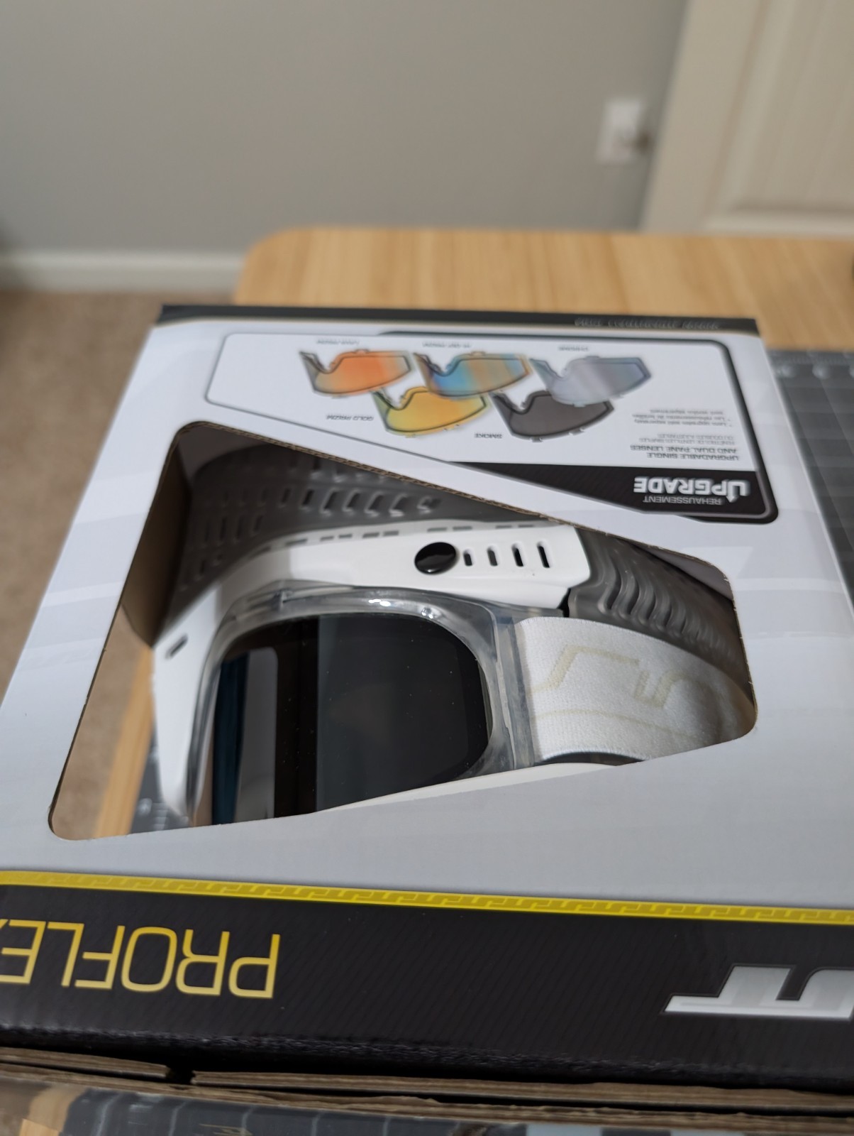 New JT Proflex Whiteout ICE Goggle (Pure white/clear) Limited Edition Committed