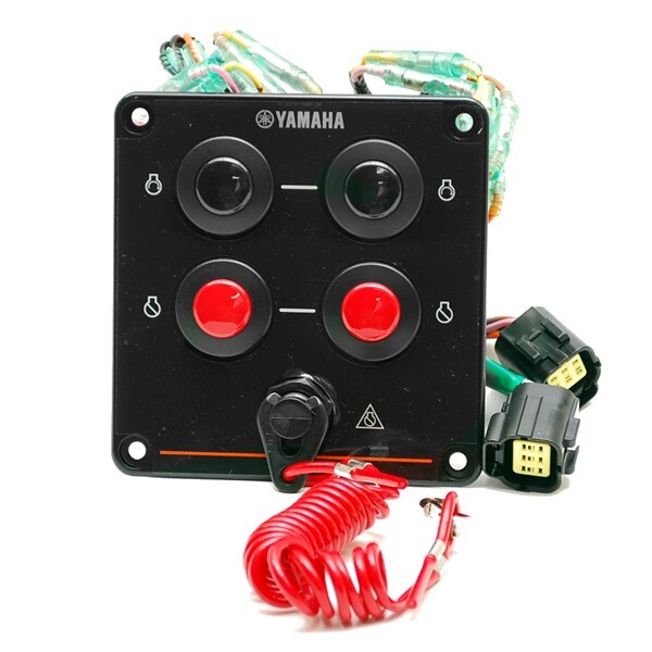 Yamaha Boat Command Switch Panel 6X6-82570-10-00 | Black Twin Engine