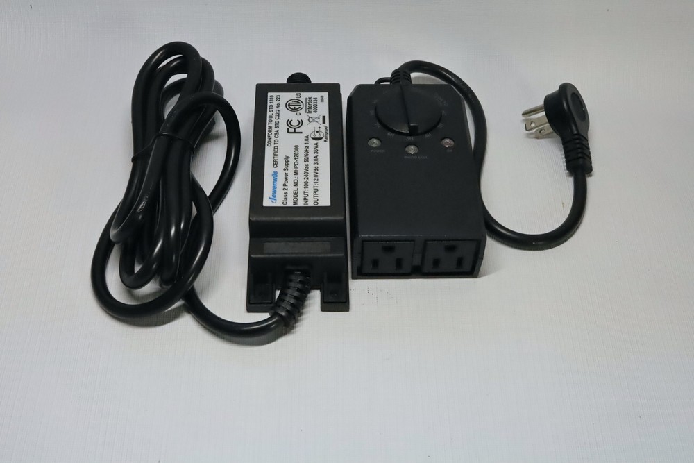 Dewenils DC Low Voltage Landscape Transformer Outdoor With Timer