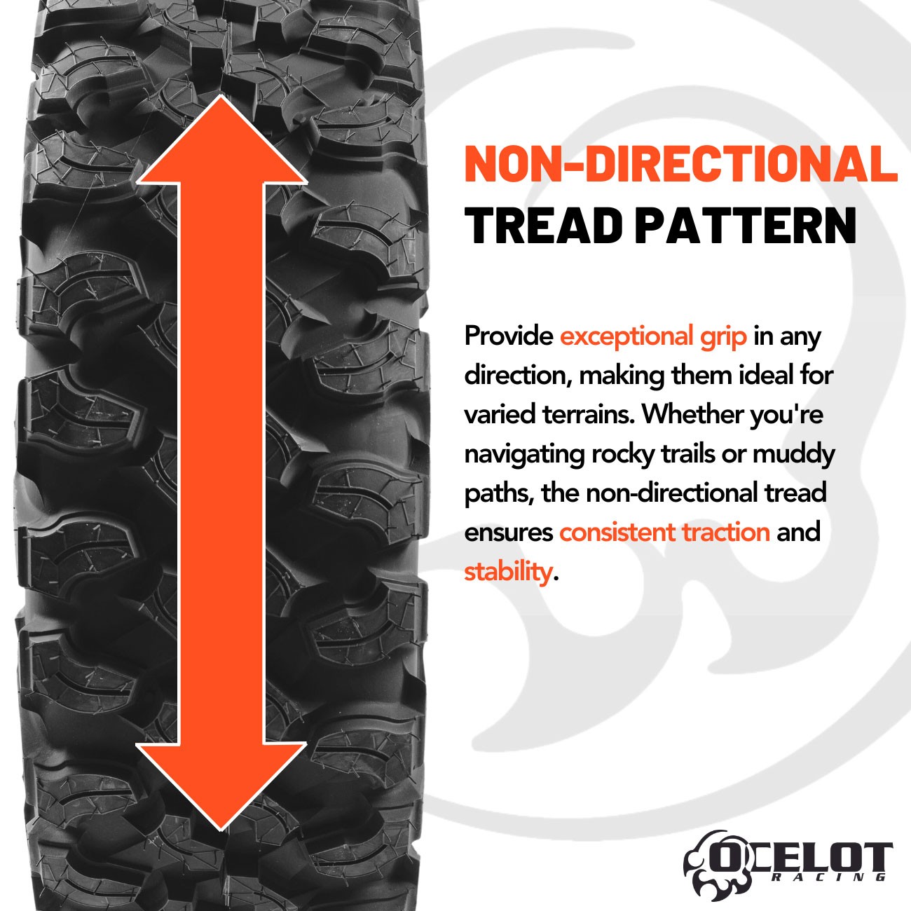 Ocelot Gotham 32x10R-14 ATV/UTV Tire - Set of 4