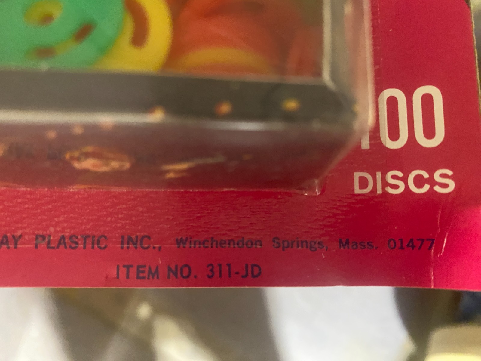 Vintage Star Trek 100 Jet Disc Tracer Gun Space Toy Ammo Ray Line NIP