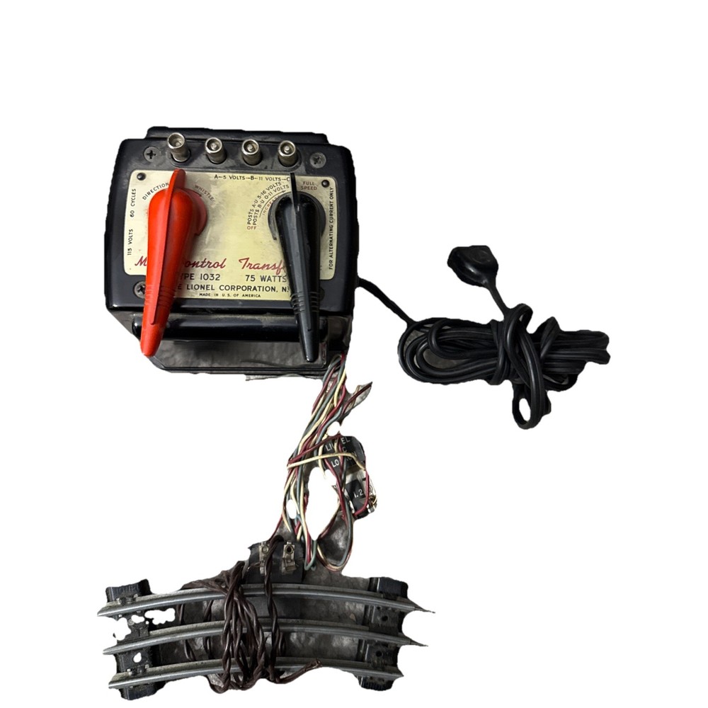 LIONEL 1032 75 WATT TRANSFORMER MULTI-CONTROL TESTED