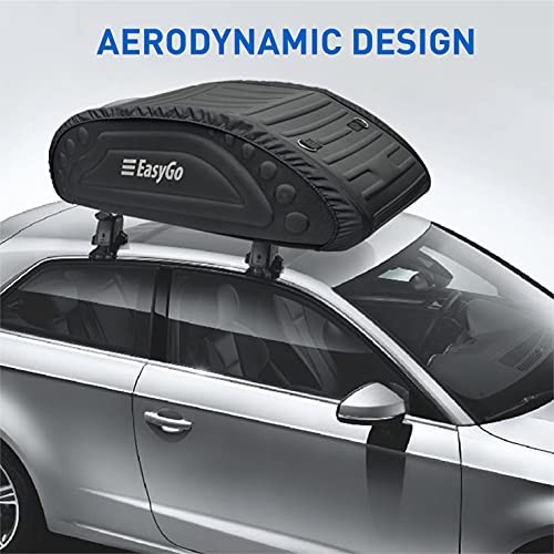 EasyGoProduct Aerodynamic Car Rooftop Cargo Carrier Bag - Soft Roof Top