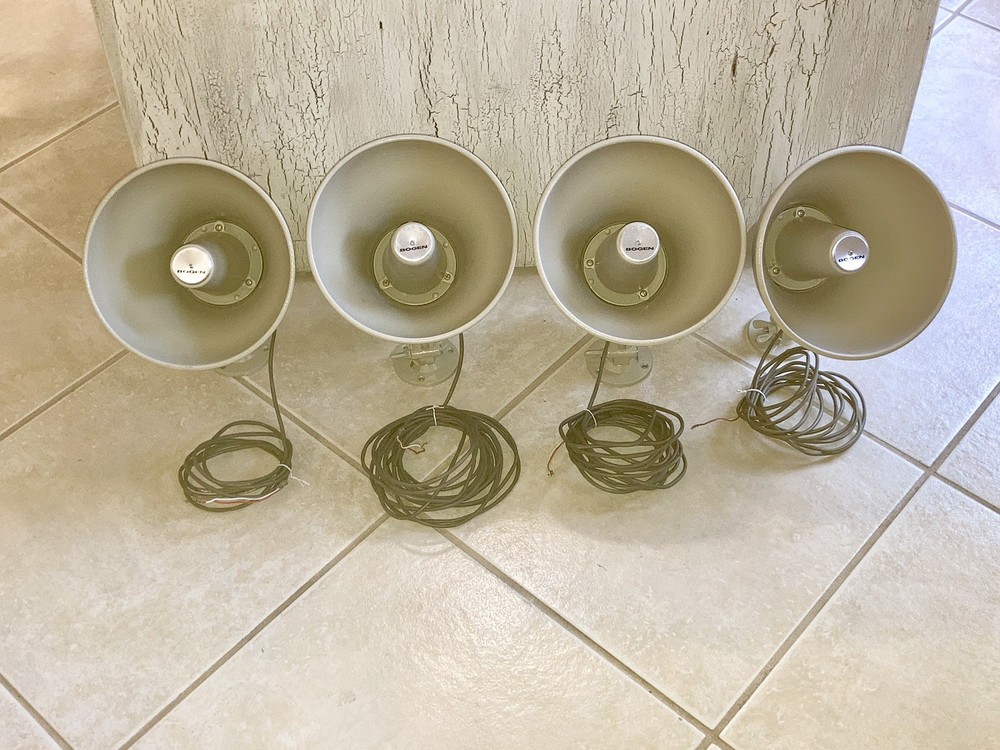 4 - Bogen Loud Speakers Model SPT15A with Variable Tap XFMR