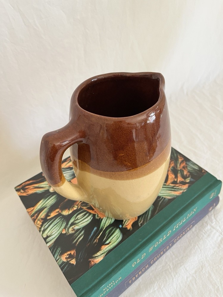 Vintage Stoneware Ceramic Pitcher or Vase