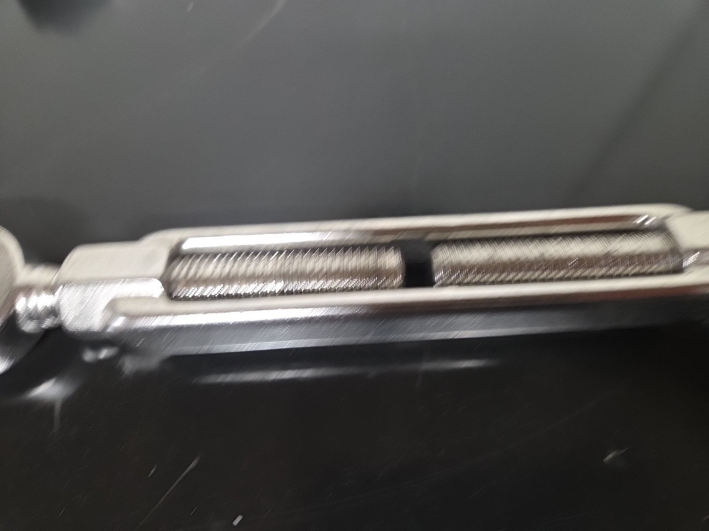 JAW-JAW TURNBUCKLE 1058-S Stainless Steel T316 Mil Spec 3/4" x 6" 5,200 Lbs