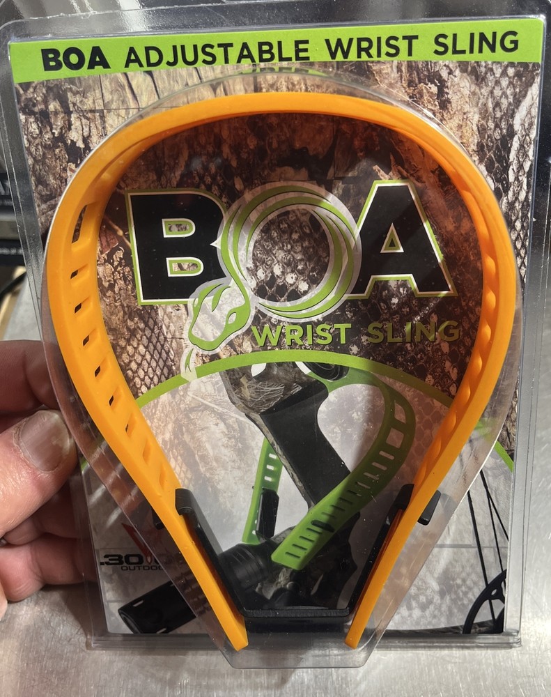 .30-06 Outdoors BOA Compound Wrist Sling, Orange, Adjustable