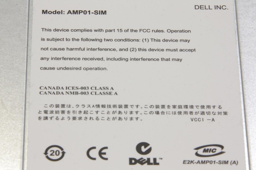 DELL JT517 Controller Module MODEL: AMP01-SIM.TESTED.SKU187654