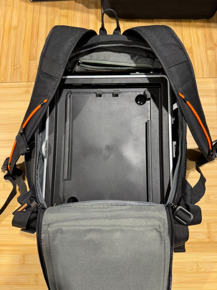 Complete Padcaster iPad Recording Setup with Smooth Tripod, Mics, and Backpack