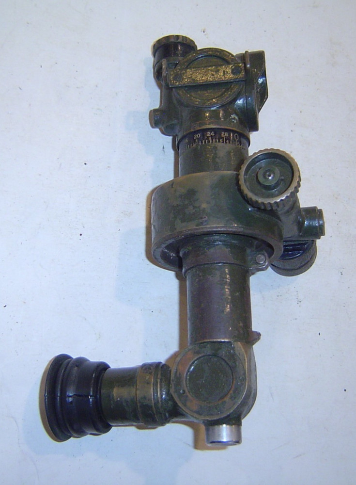 Telescope WWII U.S. Artillery Panoramic M12 A2 Scope M12A2