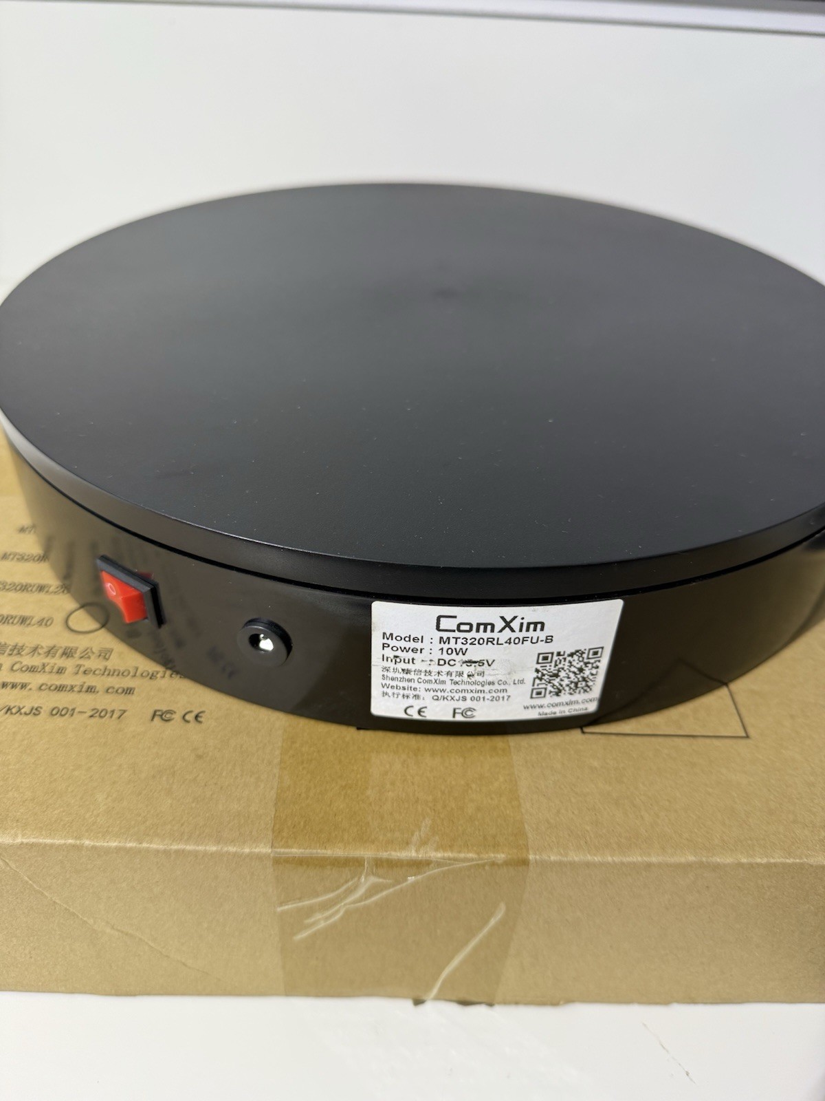 NEW ComXim 360 Degree Photography Turntable 12.6” Motorized Base MT320RL40