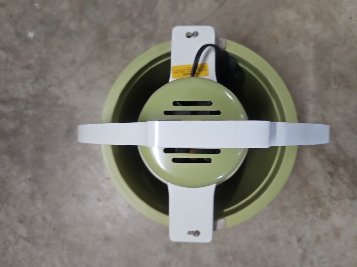 Vintage Proctor Silex Electric Ice Cream Maker Avocado Green Eagle Bucket Tested