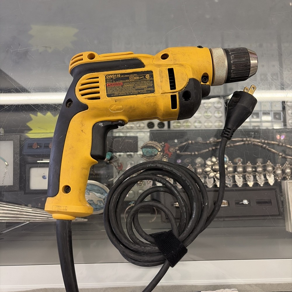 DeWalt DWD110 Corded 3/8" VSR Drill Variable Speed Reversible