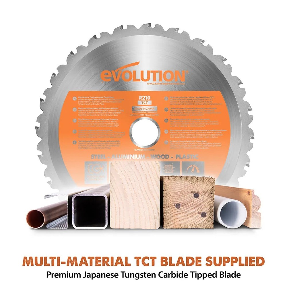 Evolution R8MTS 8-1/4” Convertible Miter Table Saw