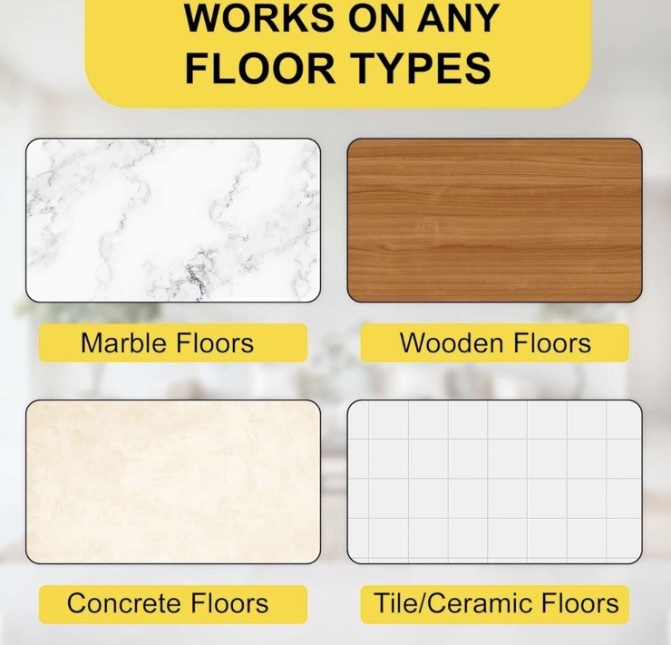 Alien Grip Rug Gripper Carpet Tape 12 Pieces, 4x4 inches New