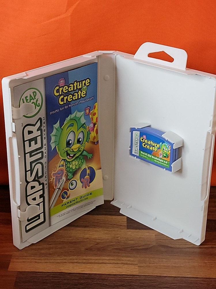 Leap Frog Leapster Learning Game Creature Create ~ Complete