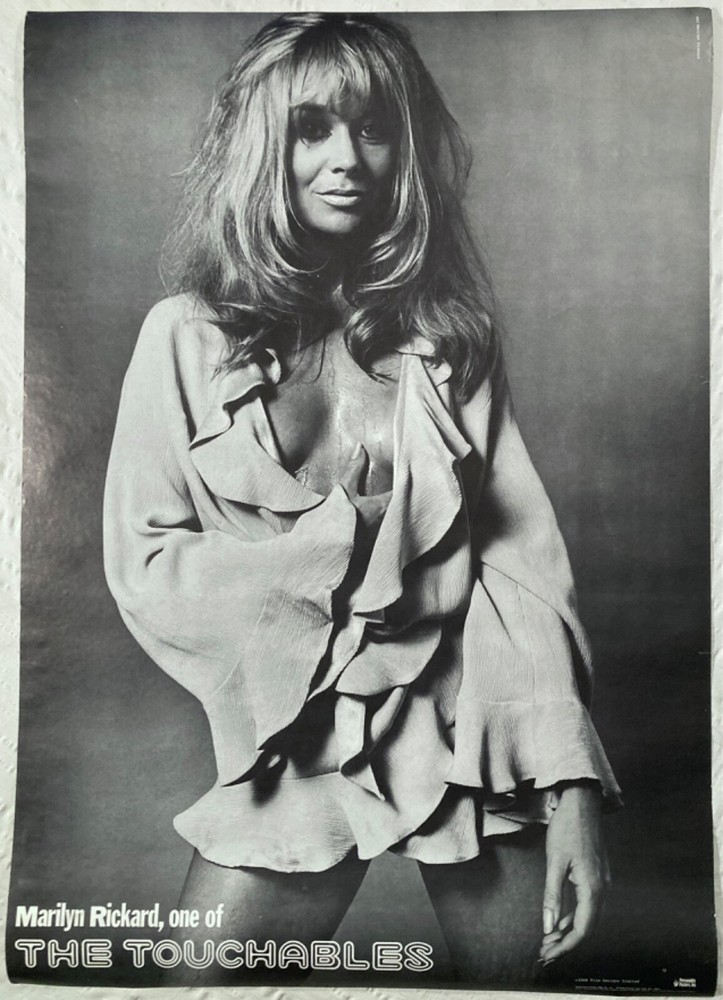 Marilyn Rickard 68 Touchables Personality Poster New York City Hippie Head Shop