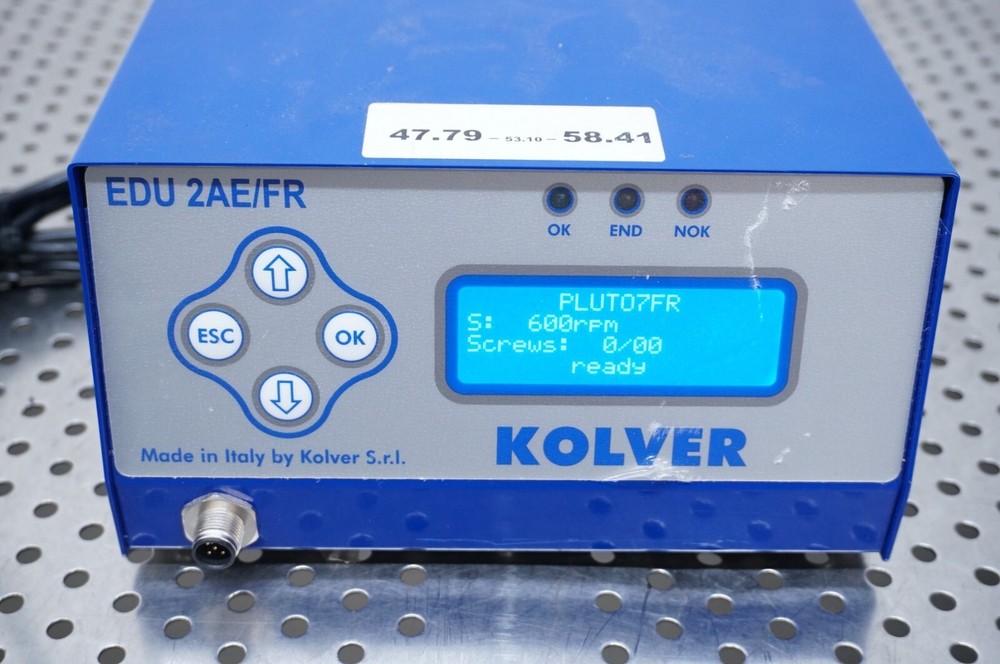 KOLVER EDU 2AE/FR Control Unit for Torque Electric Screwdriver