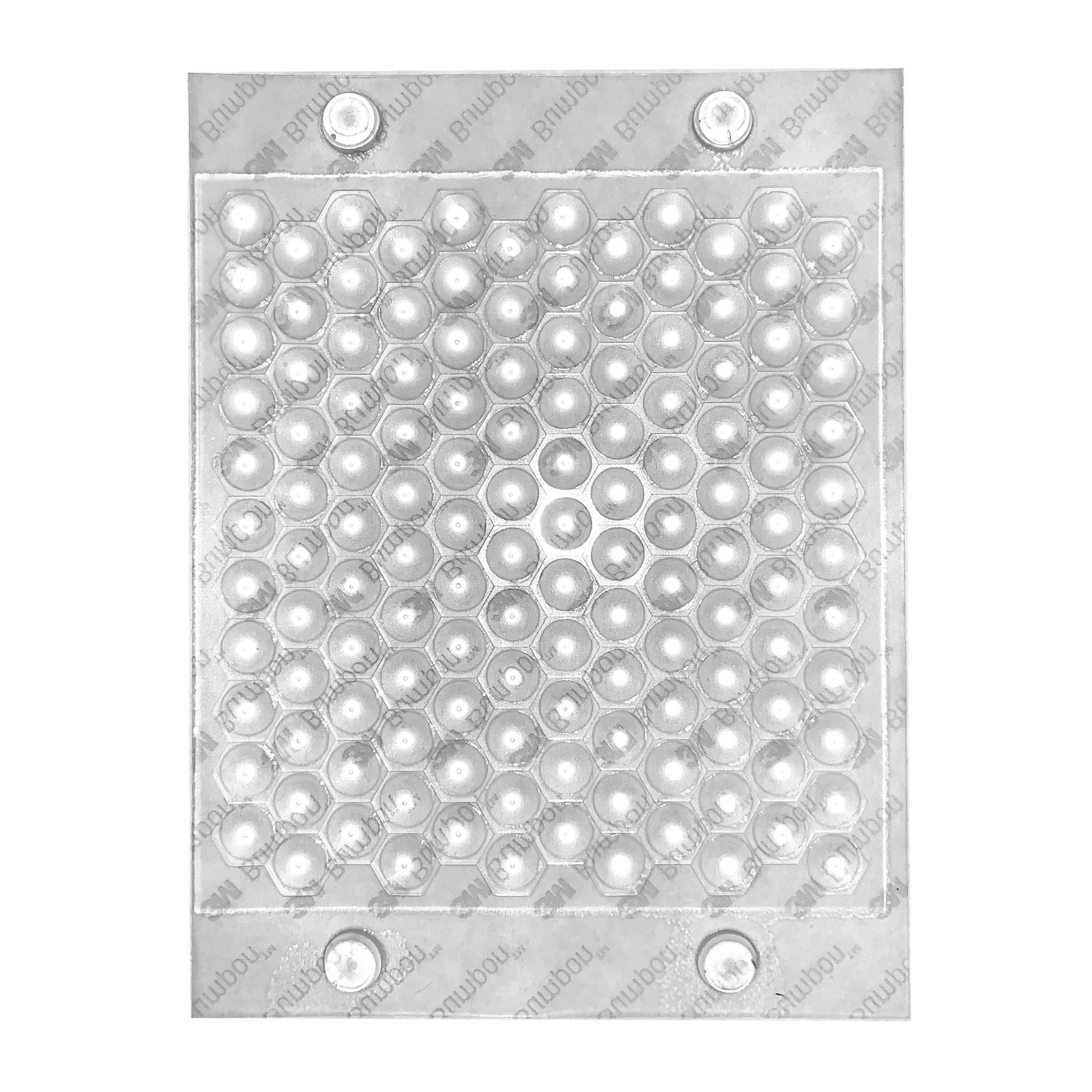 3M Bumpon Self-Adhesive Protectors [Hexagon/Cone]: 0.433 in. width x 0.12 in. th