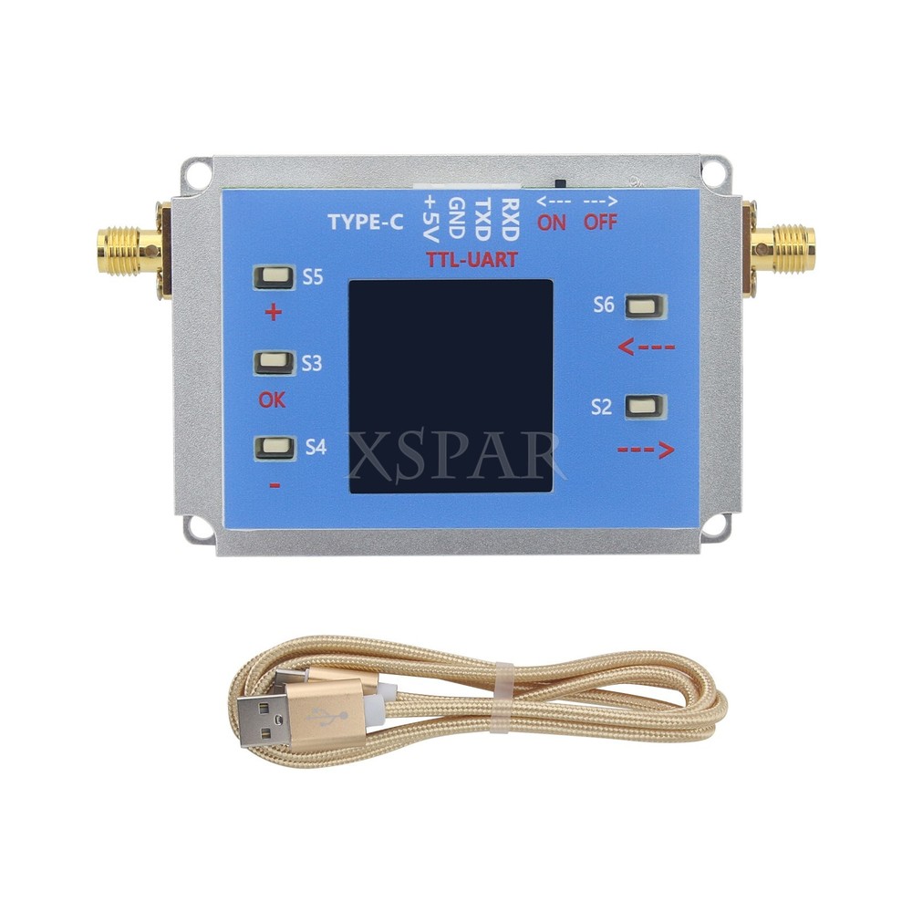 Digital Programmable Controlled Attenuator Module 60dB TFT Display SMA Female