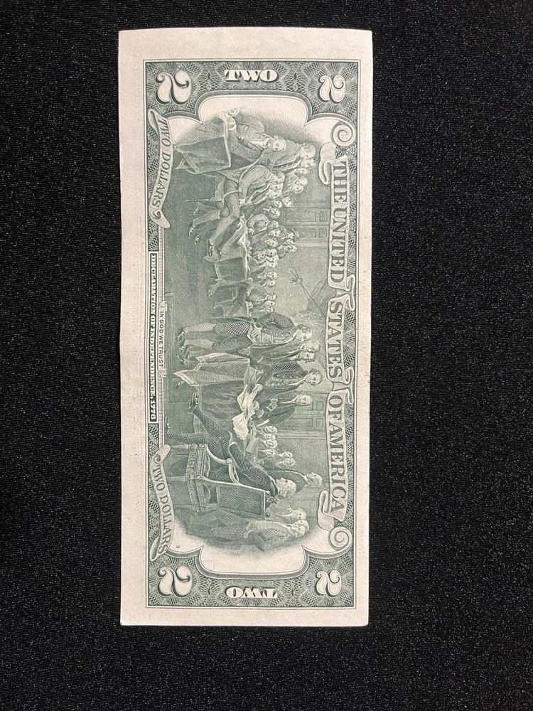 Overprint 2$ Bill