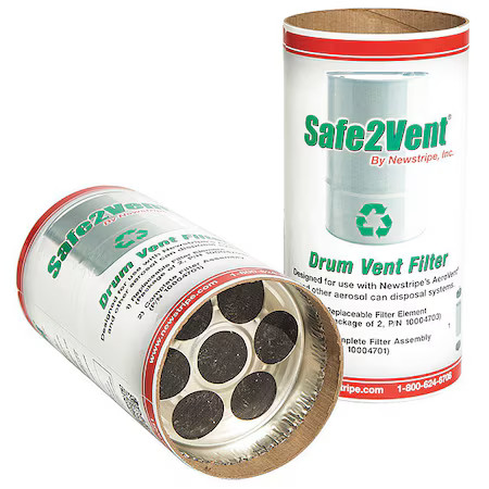 Newstripe 10004703 Carbon Replacement Filter, Pk2