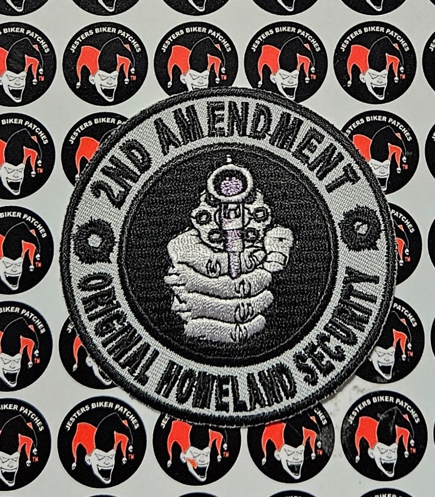 2nd Amendment Homeland Security Embroidered Patch RD026