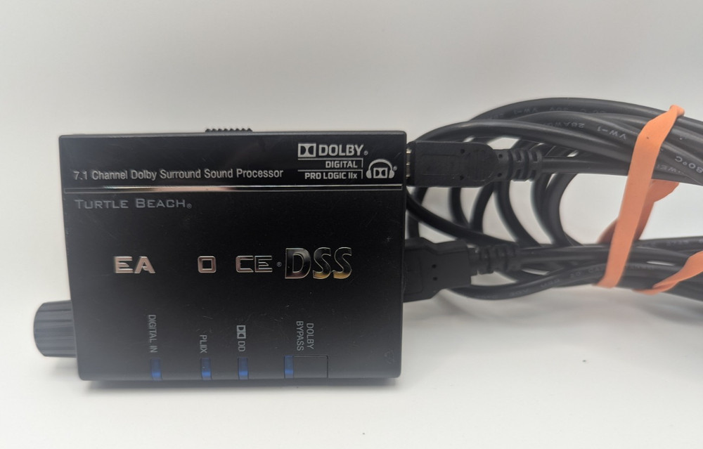 Turtle Beach Ear Force DDS 7.1 Channel Dolby Surround Sound Processor PC XBOX PS