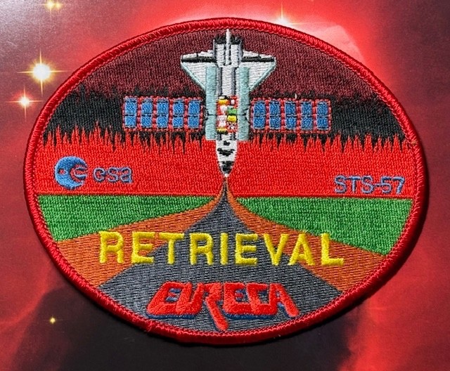 STS-57 ESA EURECA RETRIEVAL PATCH