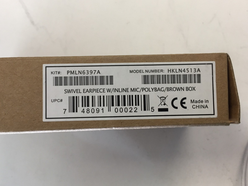 Motorola Swivel Earpiece PMLN6397A