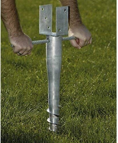 Mayne 580D Ground Screw Silver