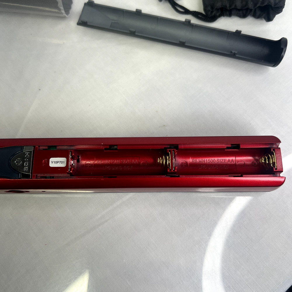VuPoint Solutions Magic Wand Portable Handheld Scanner ST415R Red