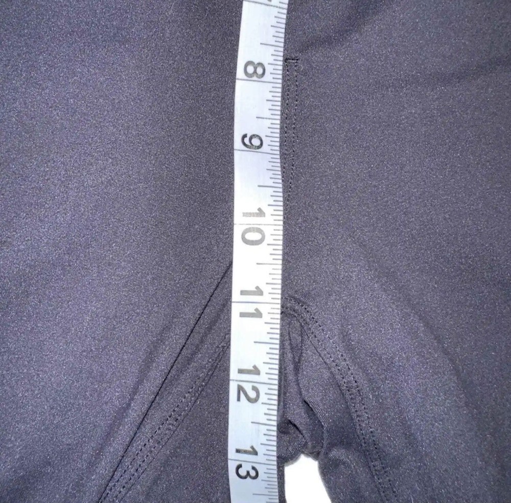 Zyia Active Black Ankle Zip Joggers Large